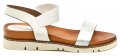 Claudia Ghizzani 2-030402 bílo stříbrné dámské sandály | ARNO.cz - obuv s tradicí