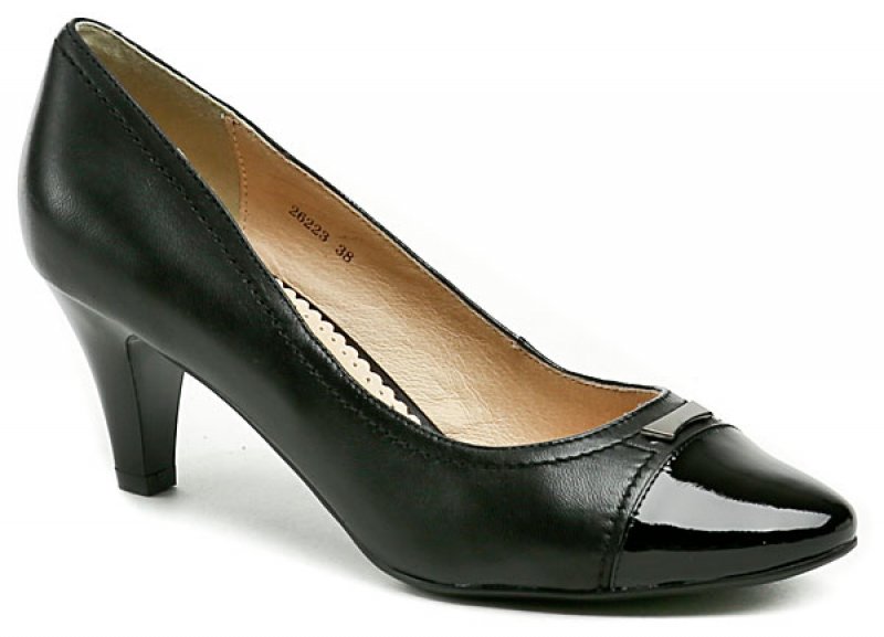 Deska 26223 černé dámské lodičky | ARNO.cz - obuv s tradicí