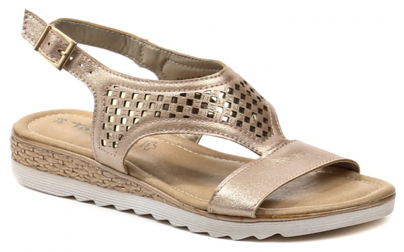 Tamaris 1-28713-20 Rosegold dámské letní sandály | ARNO.cz - obuv s tradicí