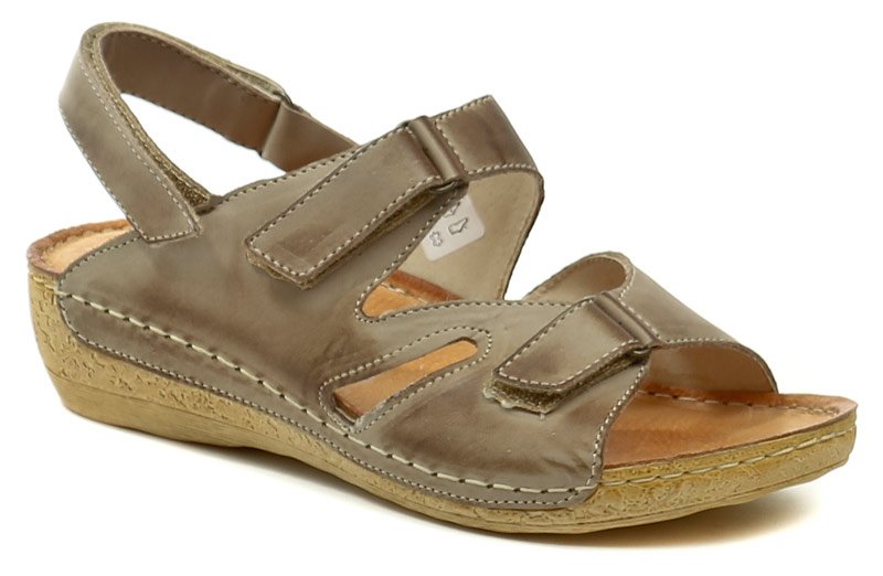 Wasak W420 hnědé dámské sandály | ARNO.cz - obuv s tradicí
