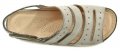 Wawel GR1100 šedé dámské sandály na klínku | ARNO.cz - obuv s tradicí