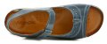 Wasak W469 modré dámské sandály na klínku | ARNO.cz - obuv s tradicí