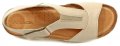Wasak W470 béžové dámské sandály na klínku | ARNO.cz - obuv s tradicí