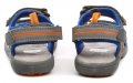 Peddy PO-512-37-07 šedo oranžové dětské sandály | ARNO.cz - obuv s tradicí