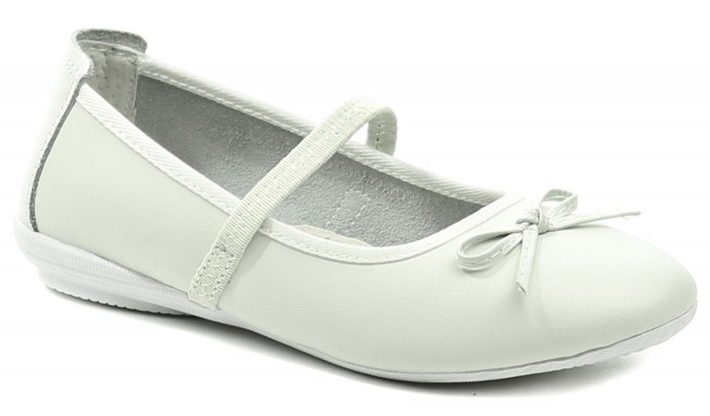 Peddy PY-525-13-05 bílé dívčí baleríny | ARNO.cz - obuv s tradicí