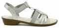 Sprox 395231 stříbrné dámské letní sandály | ARNO.cz - obuv s tradicí