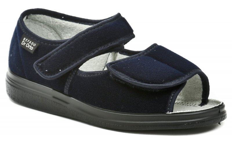 Dr. Orto 989D002 tmavě modré dámské zdravotní sandály | ARNO.cz - obuv s tradicí