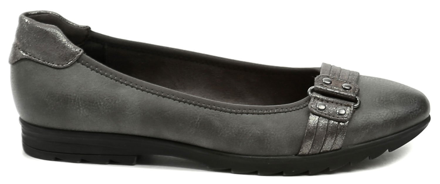 Ballerines Jana Pour Femme - Modèle 8-8-22101-28 - Confortables, Souples, Doublure Recyclée - Taille EU