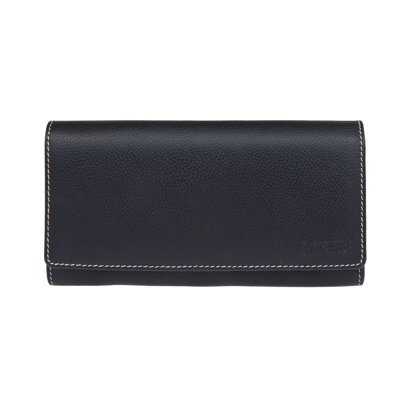Lagen 11230 černo bílá dámská kožená peněženka | ARNO.cz - obuv s tradicí