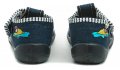 3F dětské modré bačkory s lodí 2B5-9 | ARNO.cz - obuv s tradicí