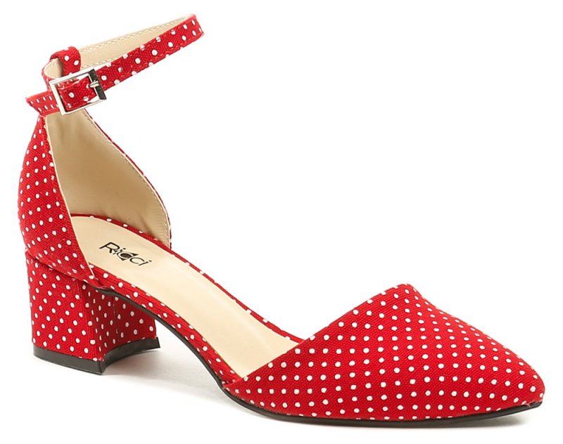 Ricci 18052 červená dámská letní obuv | ARNO.cz - obuv s tradicí
