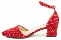 Ricci 18052 červená dámská letní obuv | ARNO.cz - obuv s tradicí