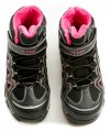 Peddy PZ-509-39-09 černo růžové kotníčkové zimní boty | ARNO.cz - obuv s tradicí