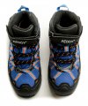 Peddy PV-509-27-03 modro oranžové kotníčkové zimní boty | ARNO.cz - obuv s tradicí