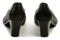 De plus 9771-6101 černé dámské nadměrné lodičky šíře H | ARNO.cz - obuv s tradicí