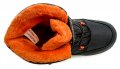 KAMIK Stance navy oranžová dětská zimní kotníčková obuv | ARNO.cz - obuv s tradicí
