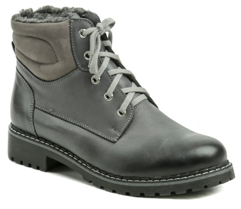Stella S4008 šedé dámské zimní boty | ARNO.cz - obuv s tradicí