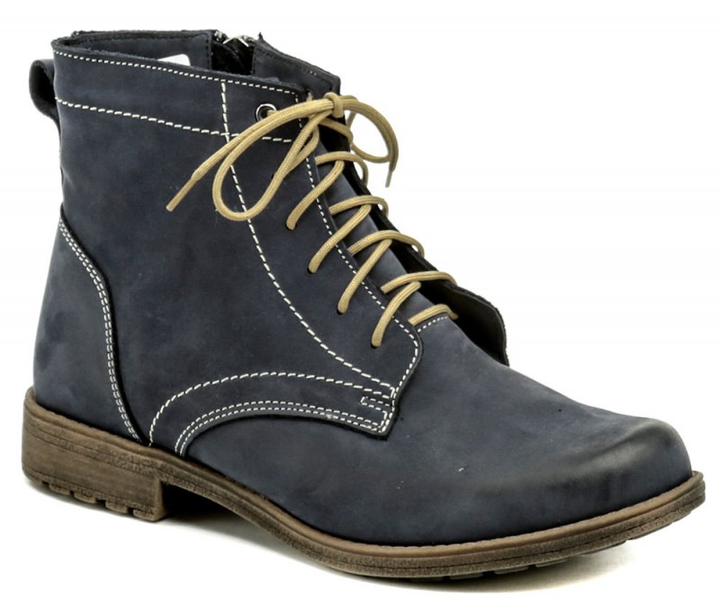 Mintaka 652 modré dámské zimní boty | ARNO.cz - obuv s tradicí