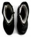 Mintaka 821197 černé dámské polokozačky | ARNO.cz - obuv s tradicí
