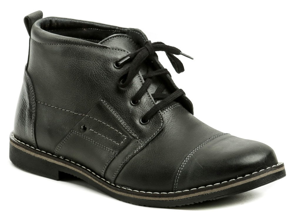 Wawel IG042B šedé pánské zimní boty EUR 45