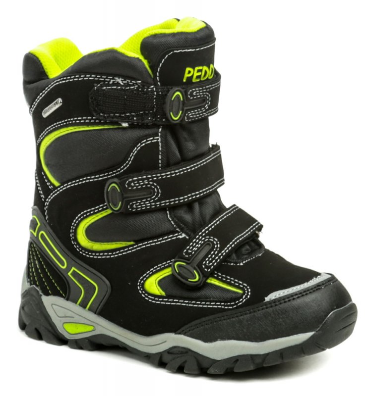 Peddy P1-531-36-05 černé dětská zimní boty | ARNO.cz - obuv s tradicí