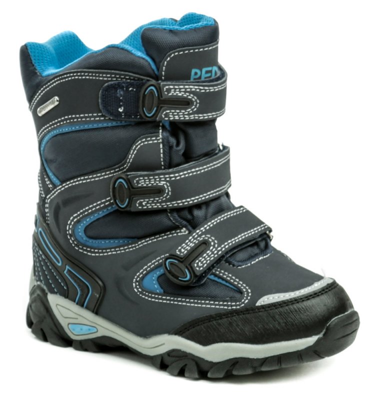 Peddy P1-531-37-05 modré dětská zimní boty | ARNO.cz - obuv s tradicí