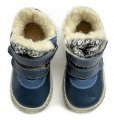 Pegres 1702a modrá dětská zimní obuv | ARNO.cz - obuv s tradicí