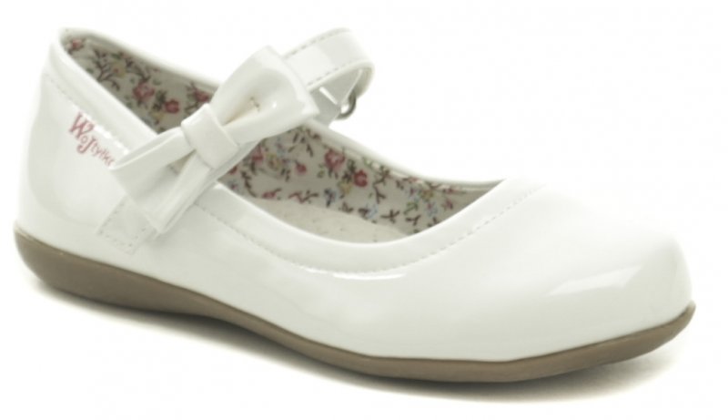 Wojtylko 1338 bílé dívčí balerínky | ARNO.cz - obuv s tradicí
