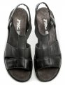 IMAC I2531e62 černé dámské sandály na klínku | ARNO.cz - obuv s tradicí