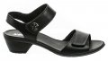 IMAC 156508 černé dámské sandály na podpatku | ARNO.cz - obuv s tradicí