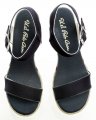 U.S. Polo Assn. Canvas modré dámské sandály na platformě | ARNO.cz - obuv s tradicí