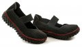 Rock Spring OVER Cord černá dámská gumičková obuv | ARNO.cz - obuv s tradicí