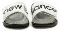 New Balance SDL230WT černo bílé pánské nazouváky | ARNO.cz - obuv s tradicí
