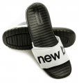 New Balance SDL230WT černo bílé pánské nazouváky | ARNO.cz - obuv s tradicí