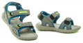 Peddy P2-512-32-03 šedo modré sandálky | ARNO.cz - obuv s tradicí