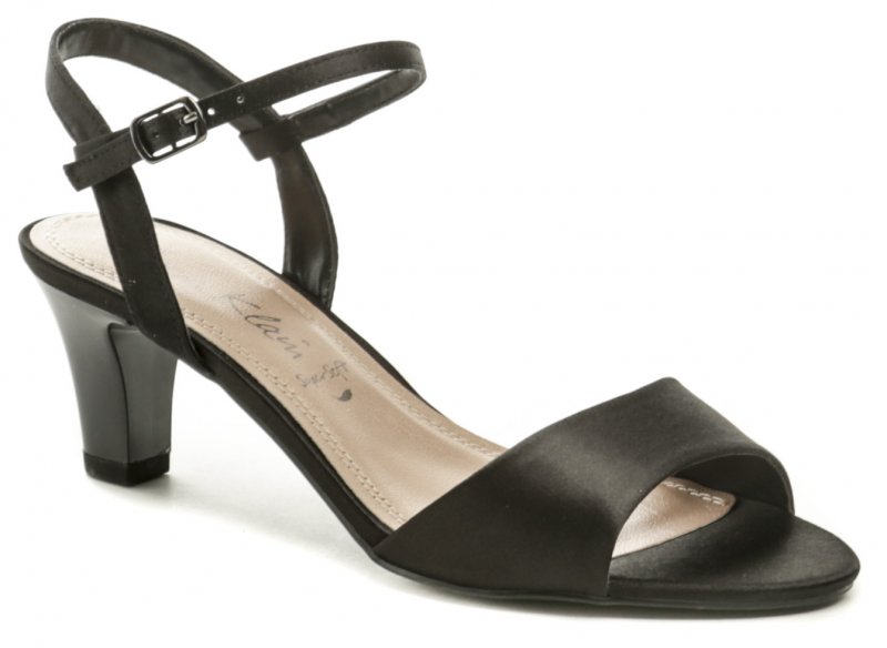 Jane Klain 282250 černé dámské sandály | ARNO.cz - obuv s tradicí