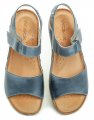 Wasak W474 modré dámské sandály na klínku | ARNO.cz - obuv s tradicí