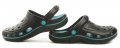 Coqui 6352 Jumper černá tyrkys nazouváky | ARNO.cz - obuv s tradicí