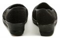 Scandi 230-0015-S1 černé dámské baleríny na klínku | ARNO.cz - obuv s tradicí