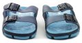 Scandi 58-0037-S1 modré dámské plážovky | ARNO.cz - obuv s tradicí