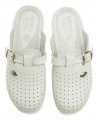 Sanital Light 372 bílé dámské zdravotní nazouváky | ARNO.cz - obuv s tradicí