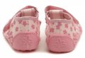Vi-GGa-Mi růžové dětské plátěné sandálky MARISIA | ARNO.cz - obuv s tradicí