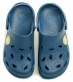 Coqui Froggy modré nazouváky crocsy | ARNO.cz - obuv s tradicí