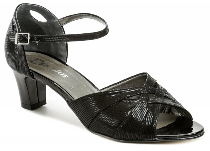 De plus 9681-5023 černé dámské nadměrné střevíčky | ARNO.cz - obuv s tradicí