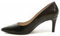 Emis W7279-821 černé dámské lodičky na podpatku | ARNO.cz - obuv s tradicí