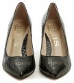Emis W7279-821 černé dámské lodičky na podpatku | ARNO.cz - obuv s tradicí