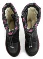 Wojtylko 5Z20188 černo růžové dívčí kozačky | ARNO.cz - obuv s tradicí