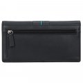 Lagen 4153 černá dámská kožená peněženka s modrým proužkem | ARNO.cz - obuv s tradicí