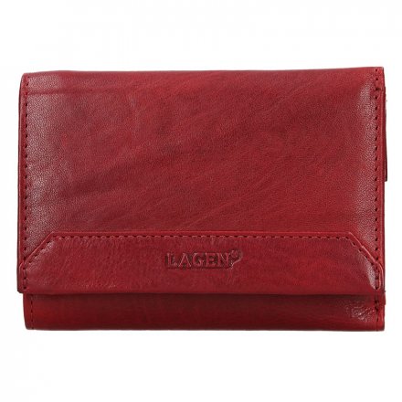 Dámská peněženka vyrobená z pravé přírodní kůže. Rozměry peněženky: 13 cm x 9 cm