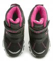 Peddy P3-631-35-10 černo růžové dětské zimní boty | ARNO.cz - obuv s tradicí